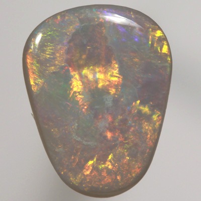 SOLID SEMI BLACK OPAL  Very bright rolling flashes. SEE VIDEO